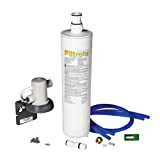 3M Filtrete Maximum under sink water filtration housing and filter.
