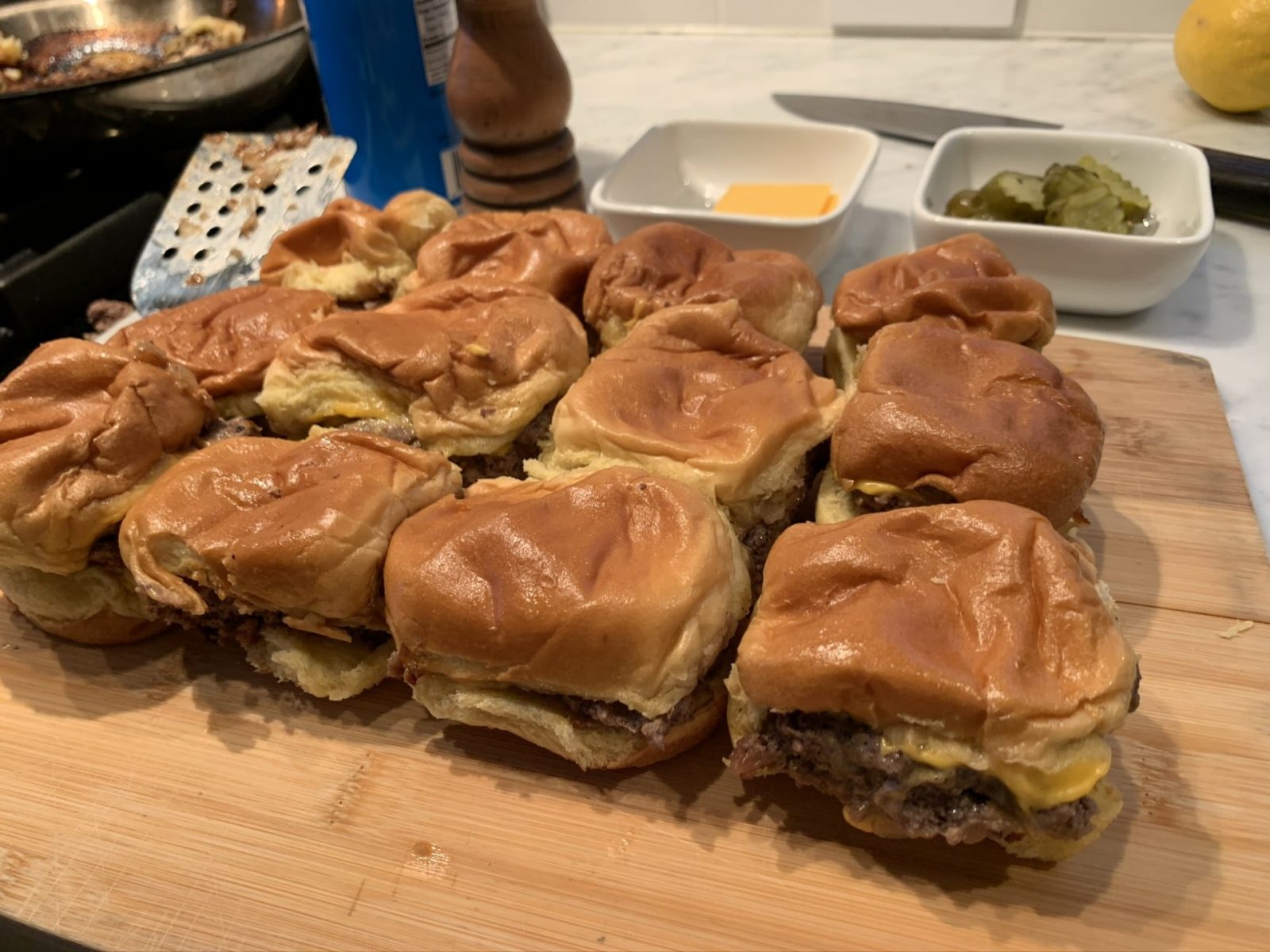 white castle burgers