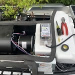 The MicroAir EasyStart 364 and tools to install on a Dometic RV AC.