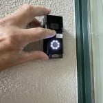 To resync the doorbell, press the restart button located on the right upper front of the doorbell body.