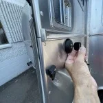 Airstream TriMark RV deadbolt is often hard to lock.